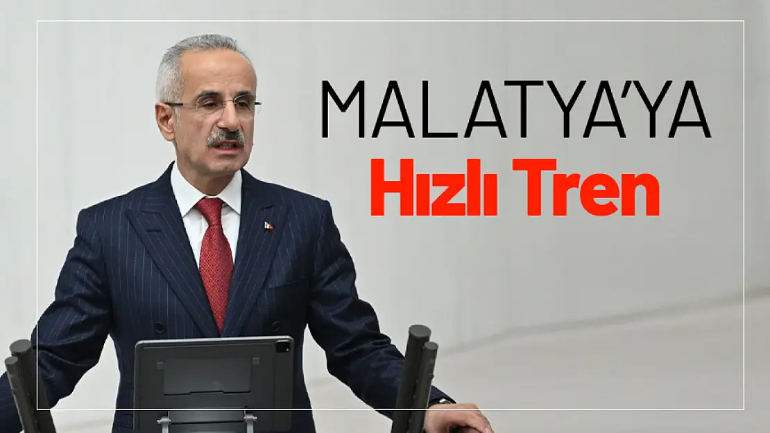 Malatyalılar yeni yılda hızlı trene kavuşuyor