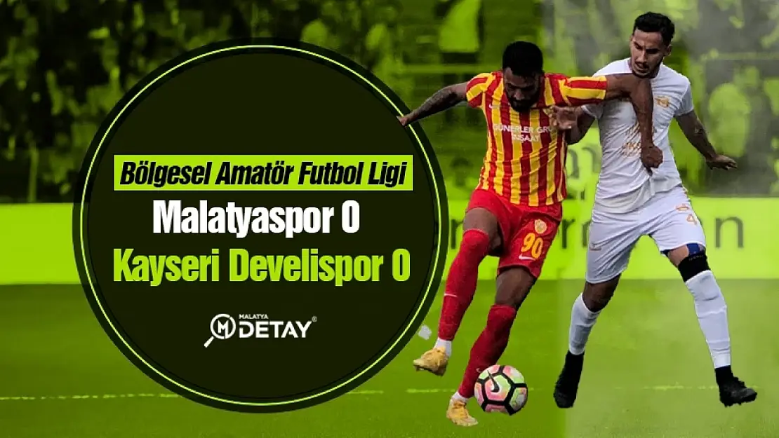 Malatyaspor 0 - Kayseri Develispor 0