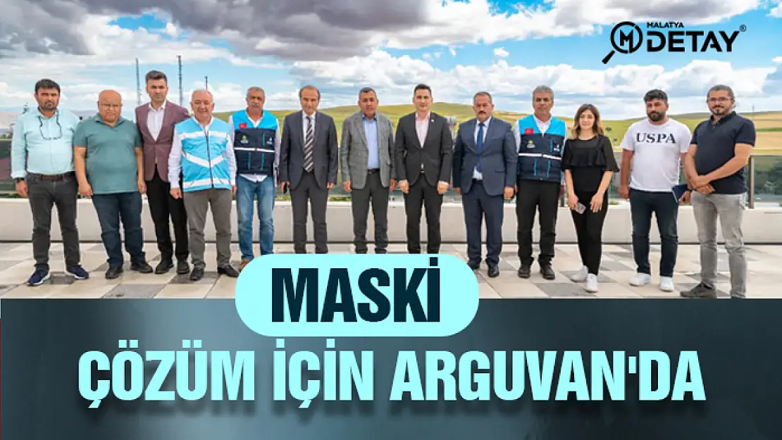 MASKİ Çözüm İçin Arguvan'da