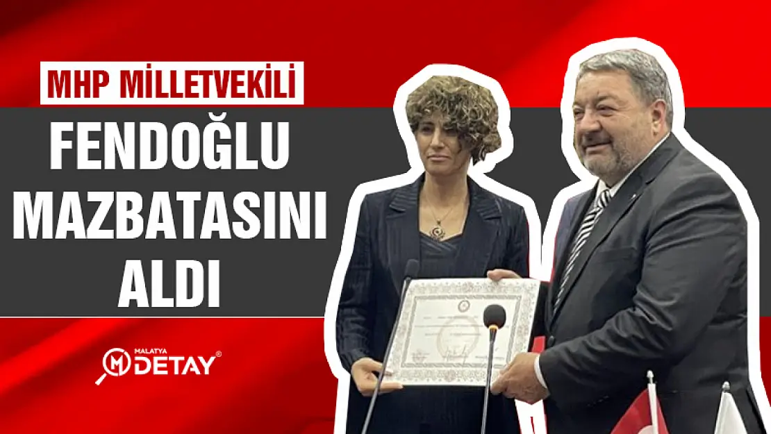 Mehmet Fendoğlu Mazbatasını Aldı