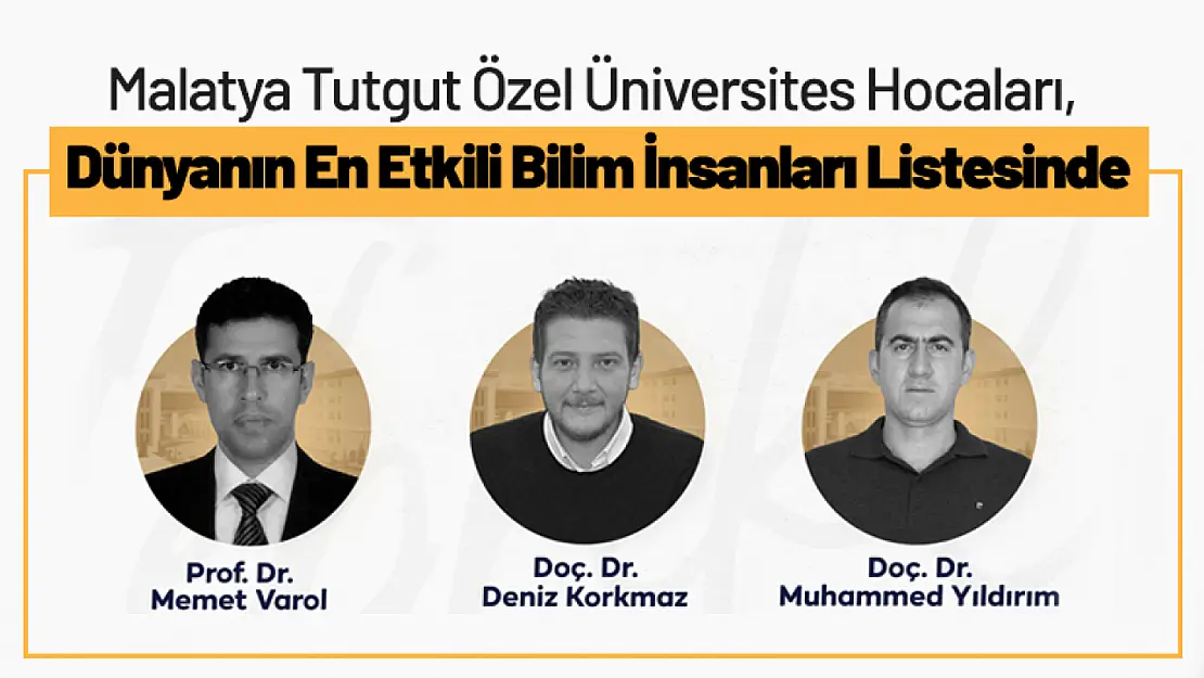 MTÖÜ Hocaları, Dünyanın En Etkili Bilim İnsanları Listesinde