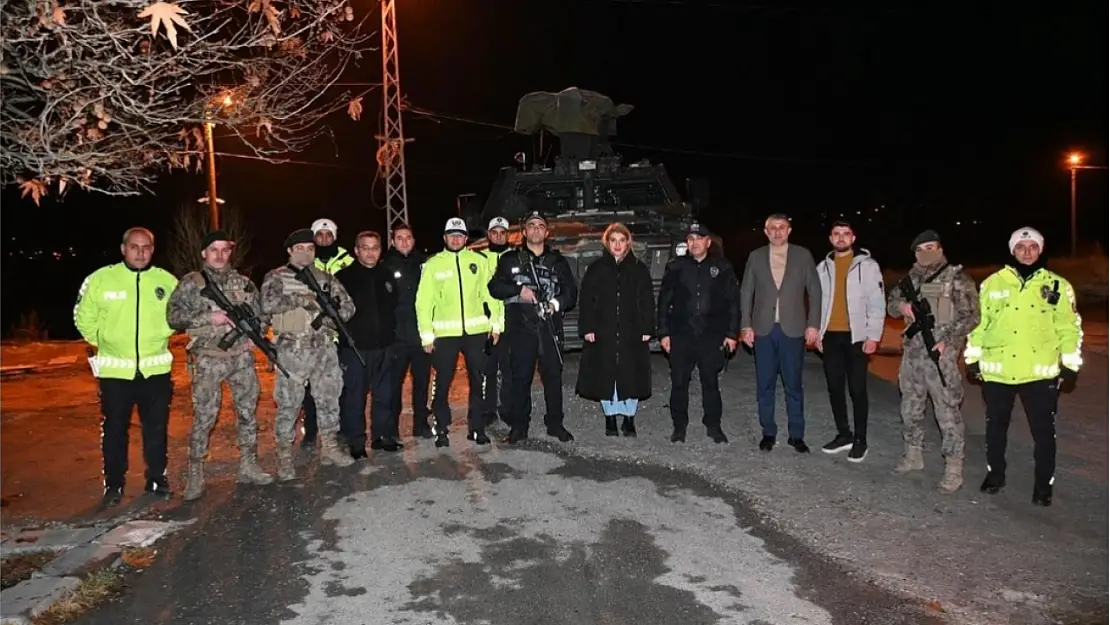 Ölmeztoprak'tan Polislere Ziyaret ve Destek Mesajı