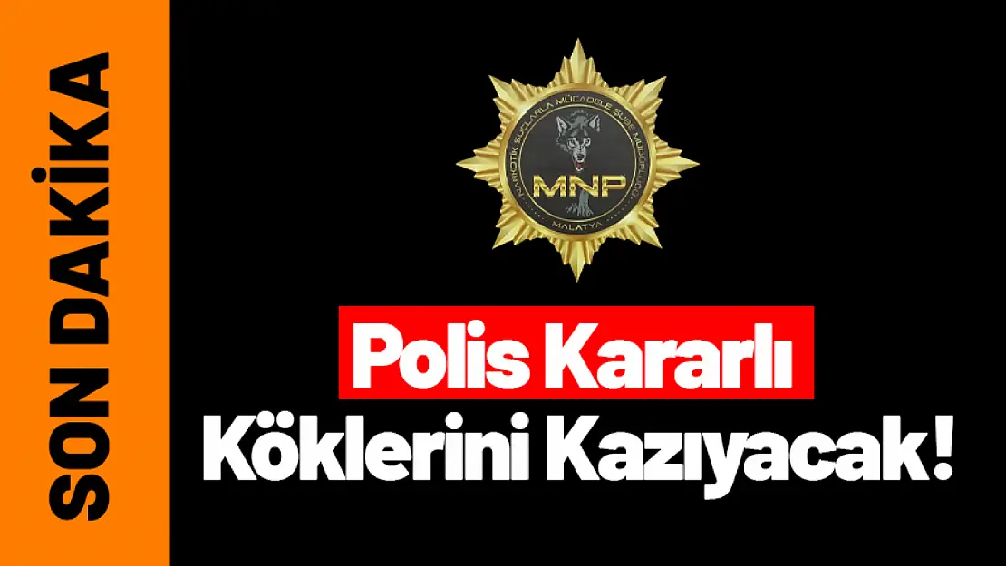 Polis Kararlı Köklerini Kazıyacak...