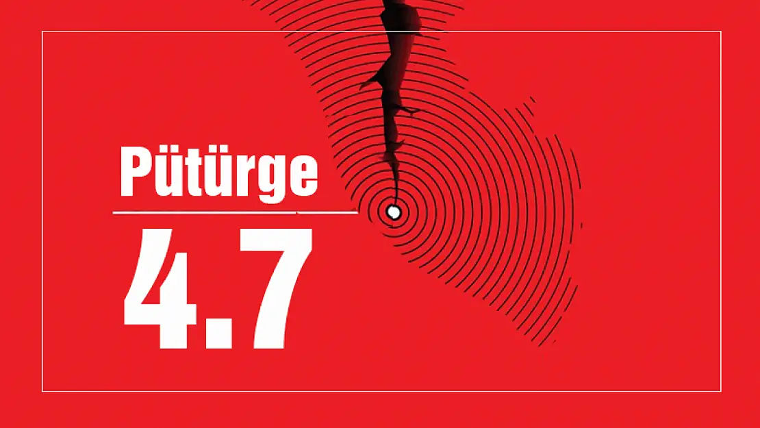 Pütürge'de 4.7 Büyüklüğünde Deprem