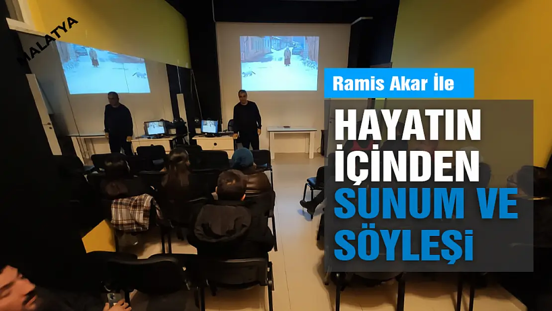 Ramis Akar'la Hayatın İçinden Fotoğraf Etkinliği MAFSAD'ta gerçekleşti.