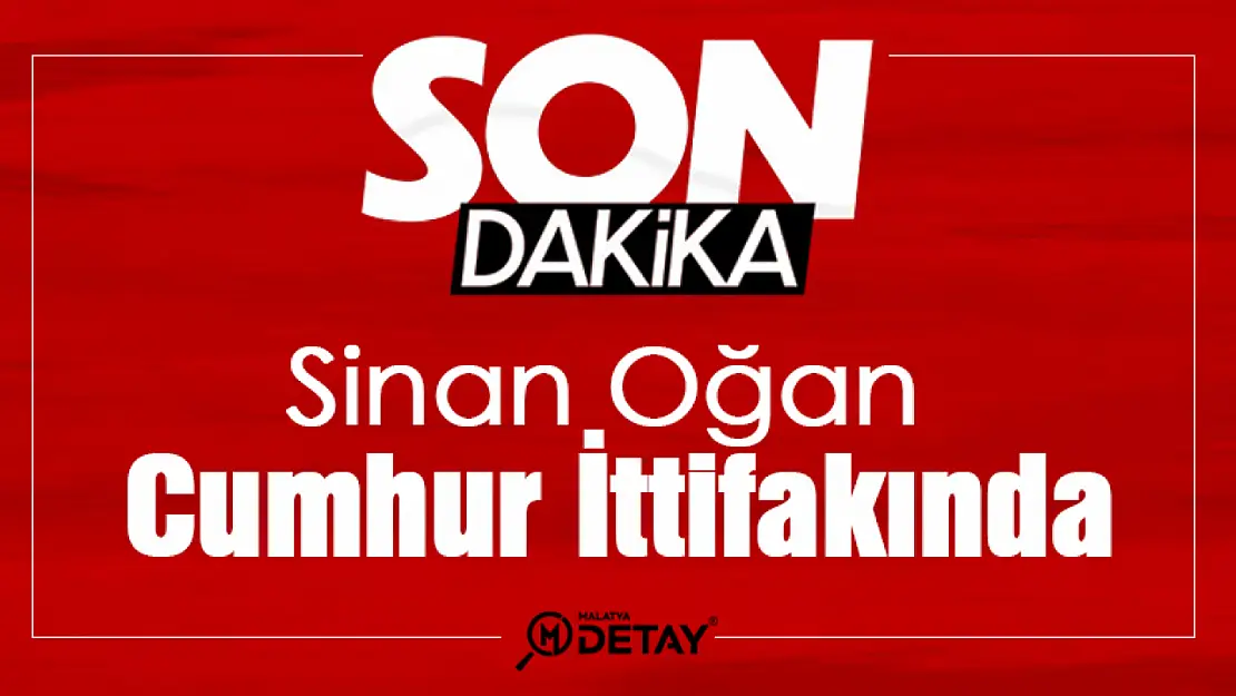 Sinan Oğan Cumhurbaşkanı Erdoğan'ı destekleyecek