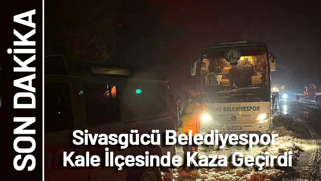 Sivasgücü Belediyespor Kale İlçesinde Kaza Geçirdi