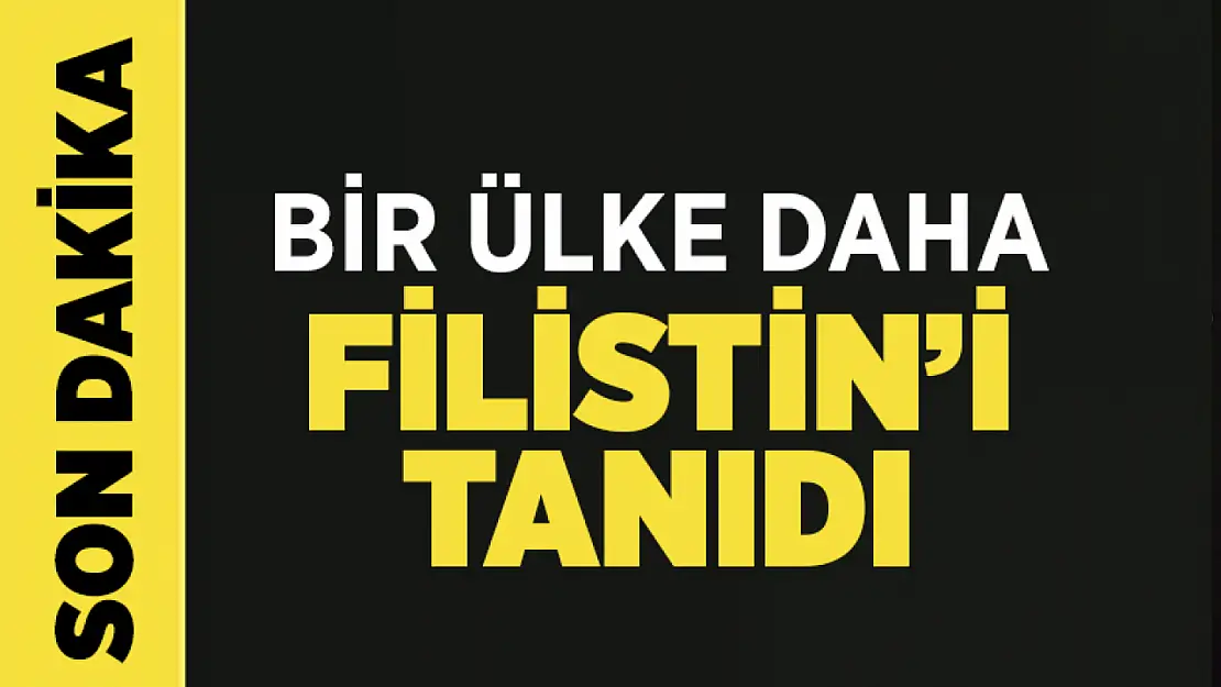 Slovenya da Filistin'i Tanıdı: Filistin Devletine Destek Artıyor!