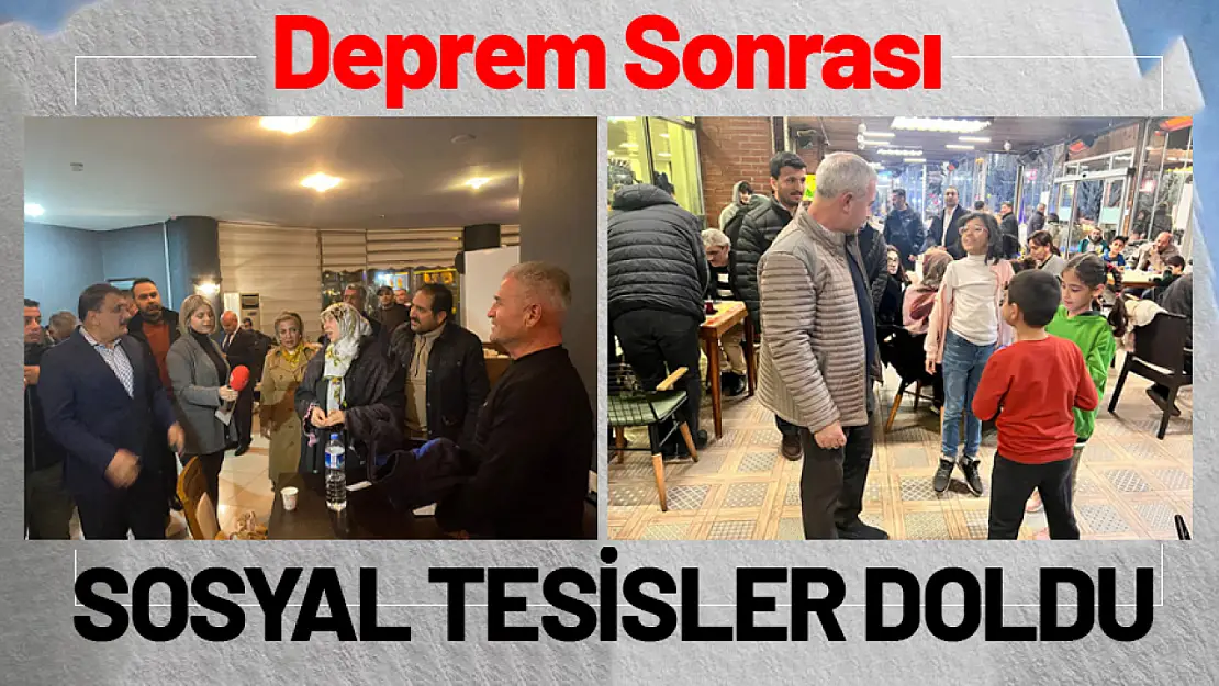 Vatandaşlar Sosyal Tesislere Akın etti...