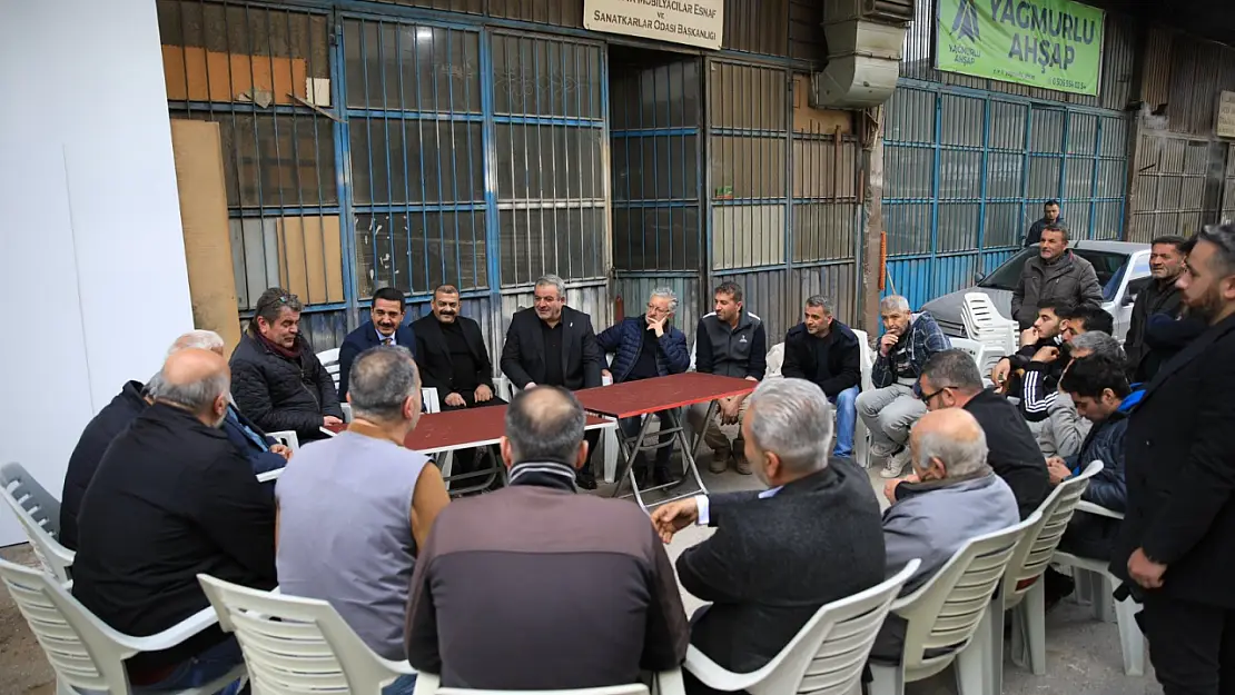 Taşkın : 'İlk işimiz yeni çarşı projesinin tamamlanması olacaktır'