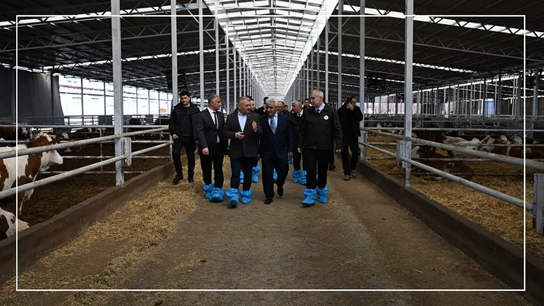 Vali Ersin Yazıcı'dan Battalgazi İlçesindeki Çiftliklere Ziyaret