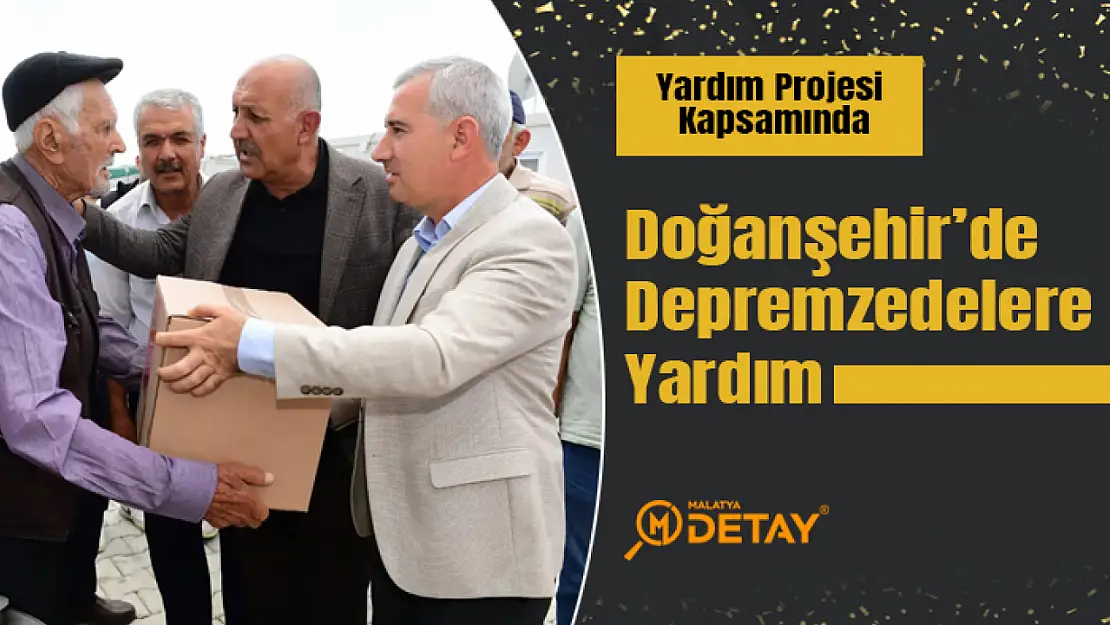 Yardım Projesi Kapsamında Depremzedere Yardım