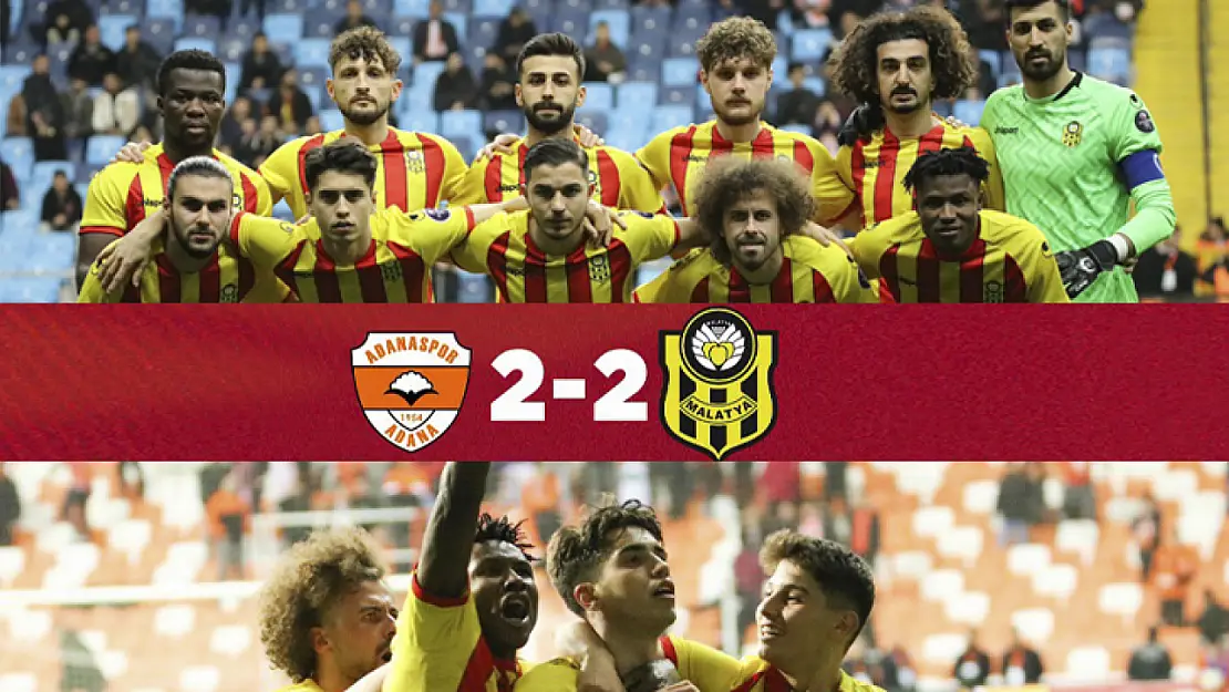 Yeni Malatyaspor, deplasmanda 1 puanla döndü.