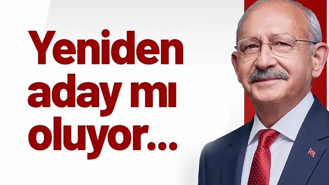 Yeniden aday mı oluyor...