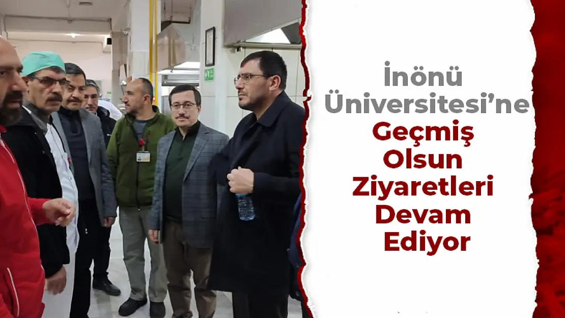 Yükseköğretim Kurulu, İnönü Üniversitesi Rektörü Prof. Dr. Ahmet Kızılay'ı ziyaret etti.