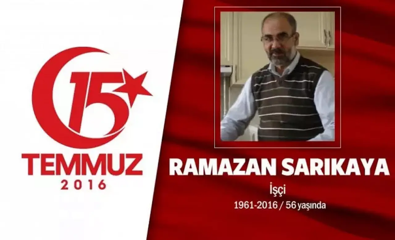 15 Temmuz Şehidi Ramazan Sarıkaya'nın Ailesi Arif Çankal'ı Ziyaret Etti