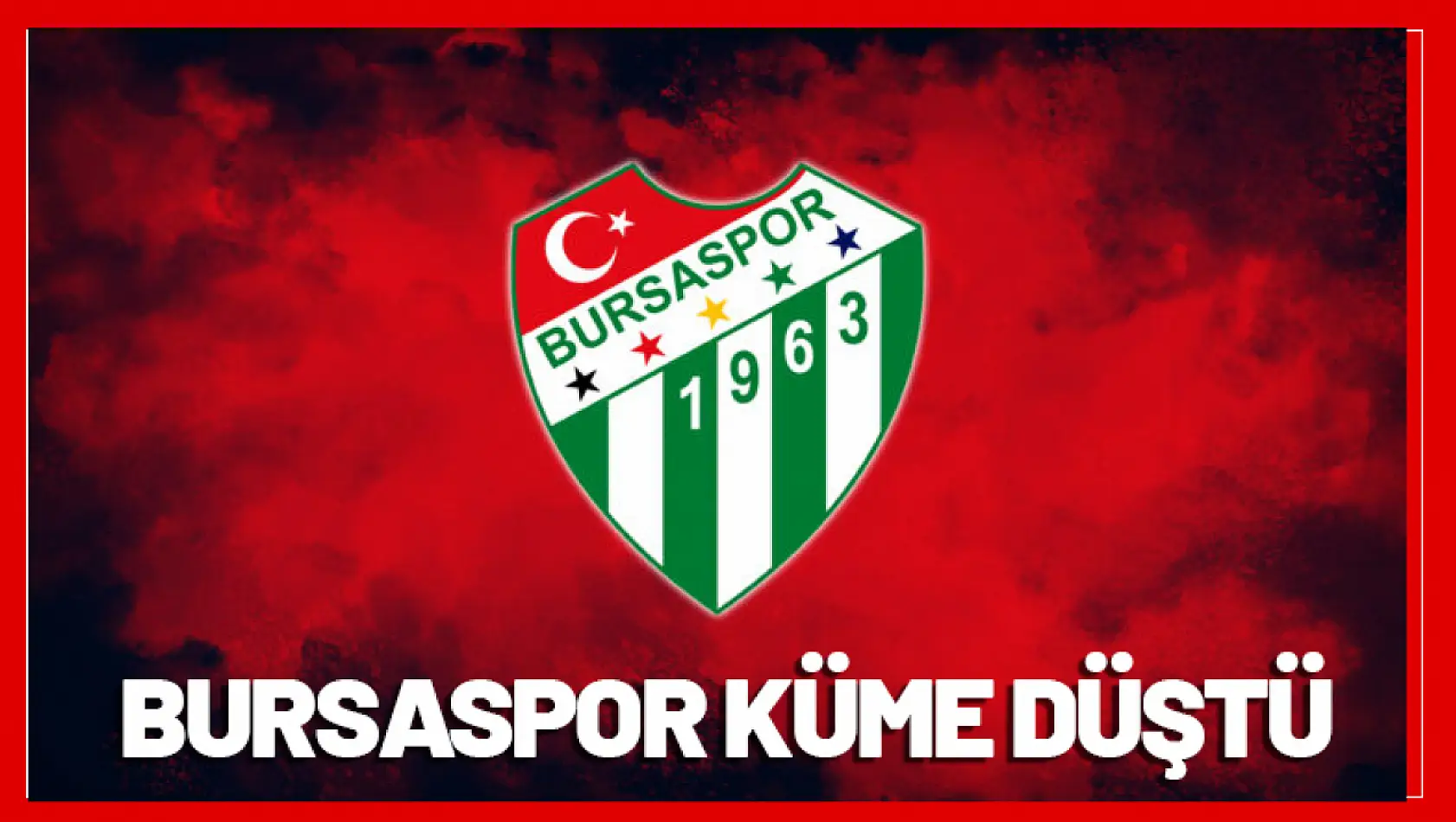 Bursaspor Küme Düştü...