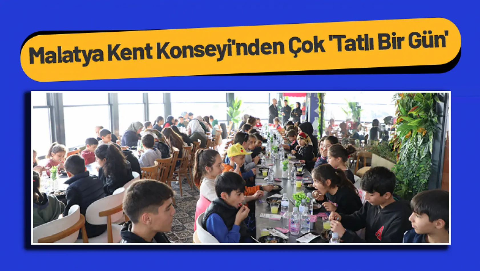 Malatya Kent Konseyi'nden Çok 'Tatlı Bir Gün'