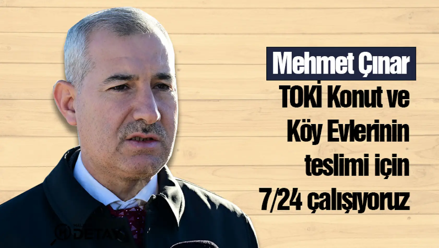 TOKİ Konut ve Köy Evlerinin teslimi için 7/24 çalışıyoruz