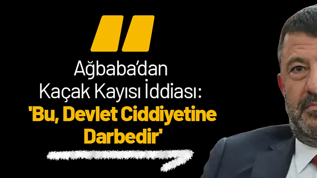Ağbaba’dan Kaçak Kayısı İddiası: 'Bu, Devlet Ciddiyetine Darbedir'