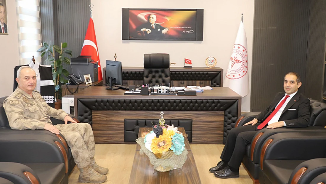 Albay Semiz’den İl Sağlık Müdürü Şirik’e İade-i Ziyaret