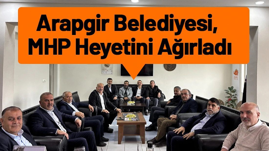 Arapgir Belediyesi, MHP Heyetini Ağırladı