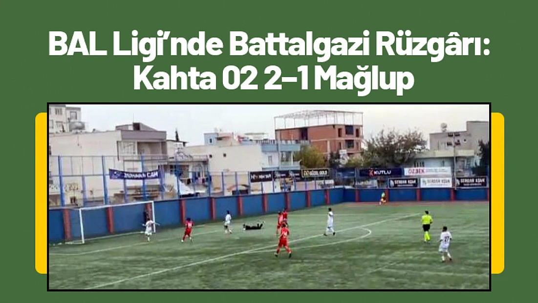 BAL Ligi’nde Battalgazi Rüzgârı: Kahta 02 2–1 Mağlup
