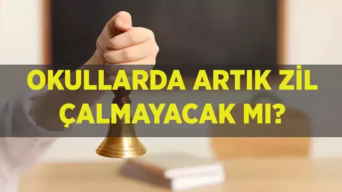Okullarda 'Zilsiz Eğitim' Dönemi Başlıyor