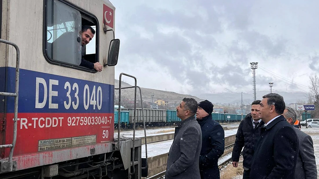 Rayların Yanında Yönetim: TCDD Taşımacılık Tatvan Turnesinde