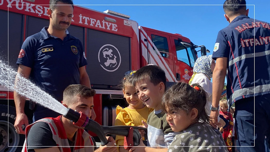 18 Okuldan 1000 öğrenci İtfaiye merkezini ziyaret etti...