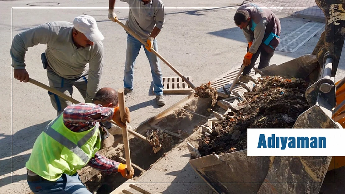 Adıyaman Belediyesi'nde Tam Mesai Kışa Hazırlık