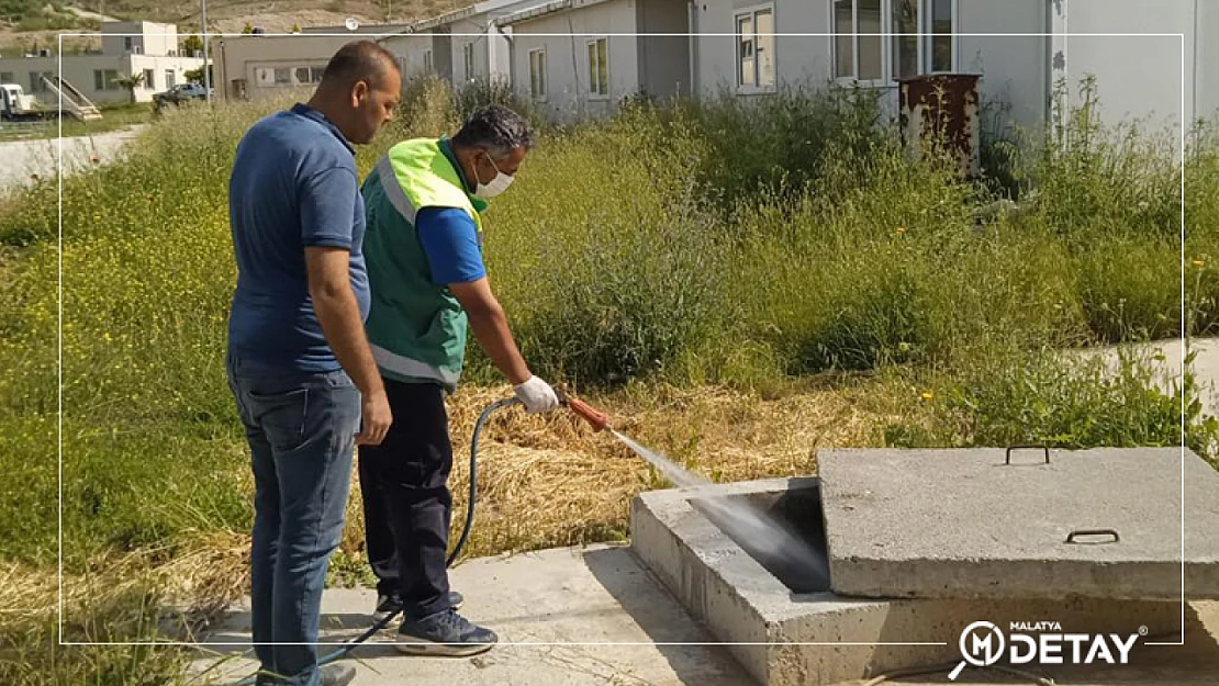 Adıyaman'da larva ile mücadele çalışmaları devam ediyor