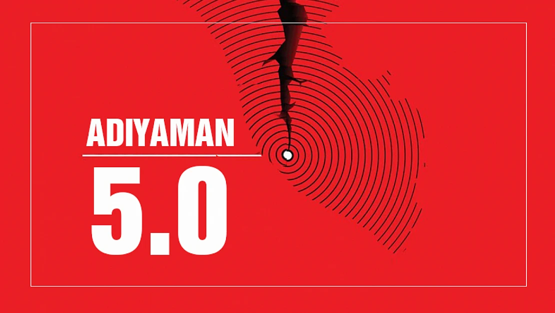 Adıyaman Gölbaşında 5.0 Şiddetinde Deprem