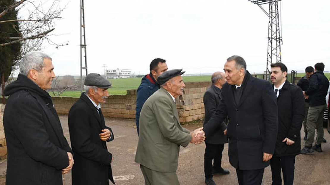 Adıyaman Valisi Mahmut Çuhadar Kırsal Köylerde