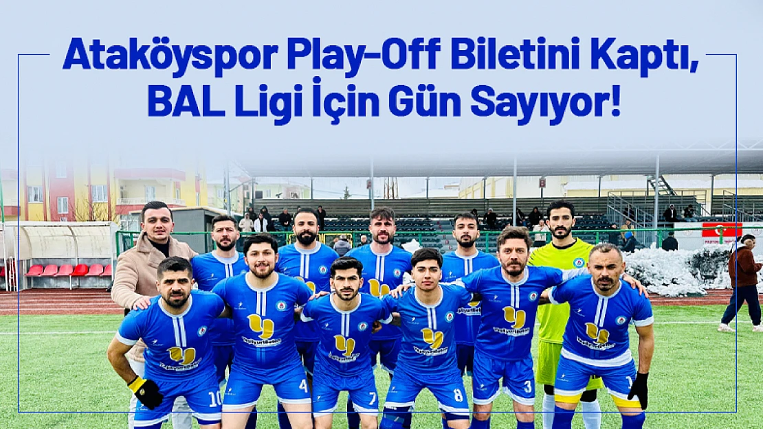 Ataköyspor Play-Off Biletini Kaptı, BAL Ligi İçin Gün Sayıyor!