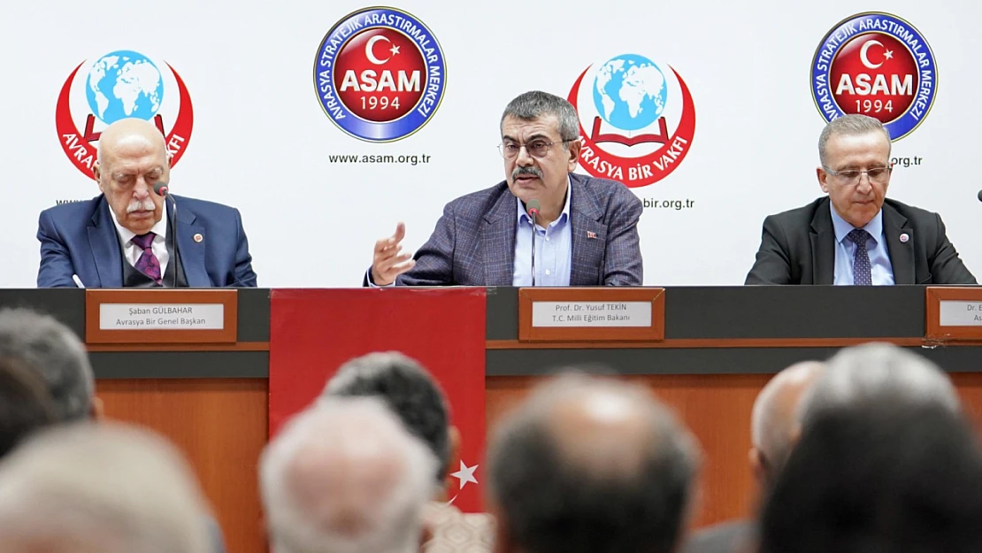 Bakan Tekin: Türkiye Yüzyılı Maarif Modeli,