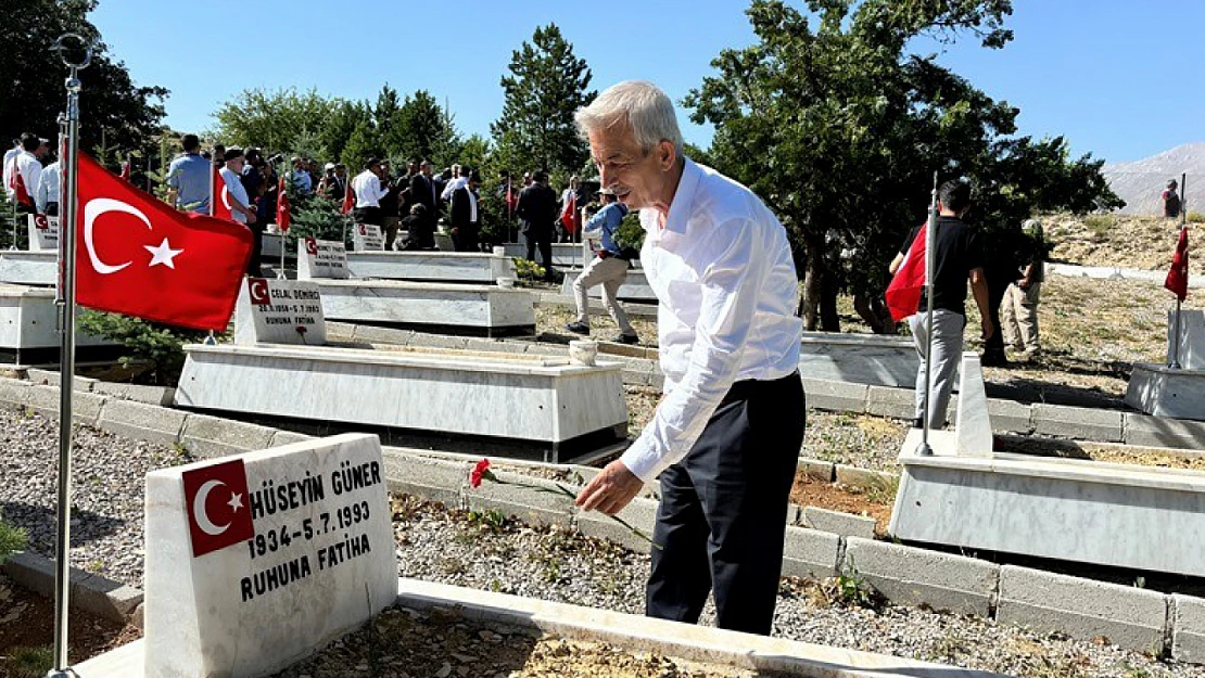 Başbağlar Köyü'nde katledilen 33 vatandaşımız anıldı...