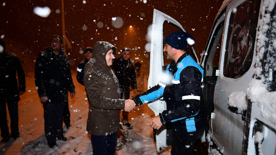 Başkan Çınar: Yeter ki Bereket Yağsın Biz Temizleriz