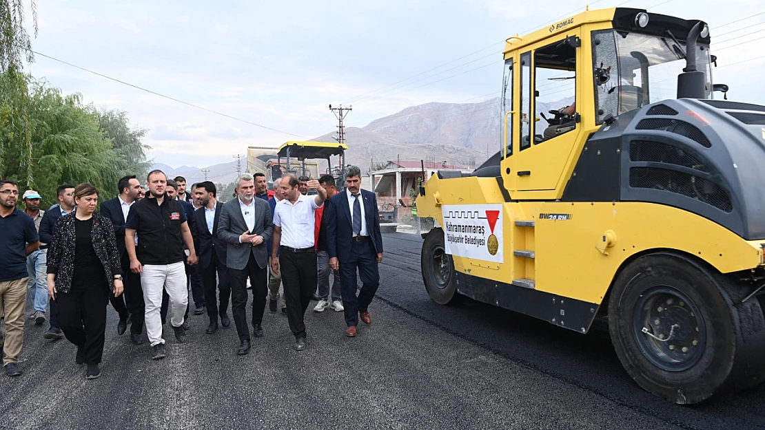 Başkan Görgel Talimat Verdi, Elbistan'da Asfalt Yatırımı 2 Katına Çıkarıldı