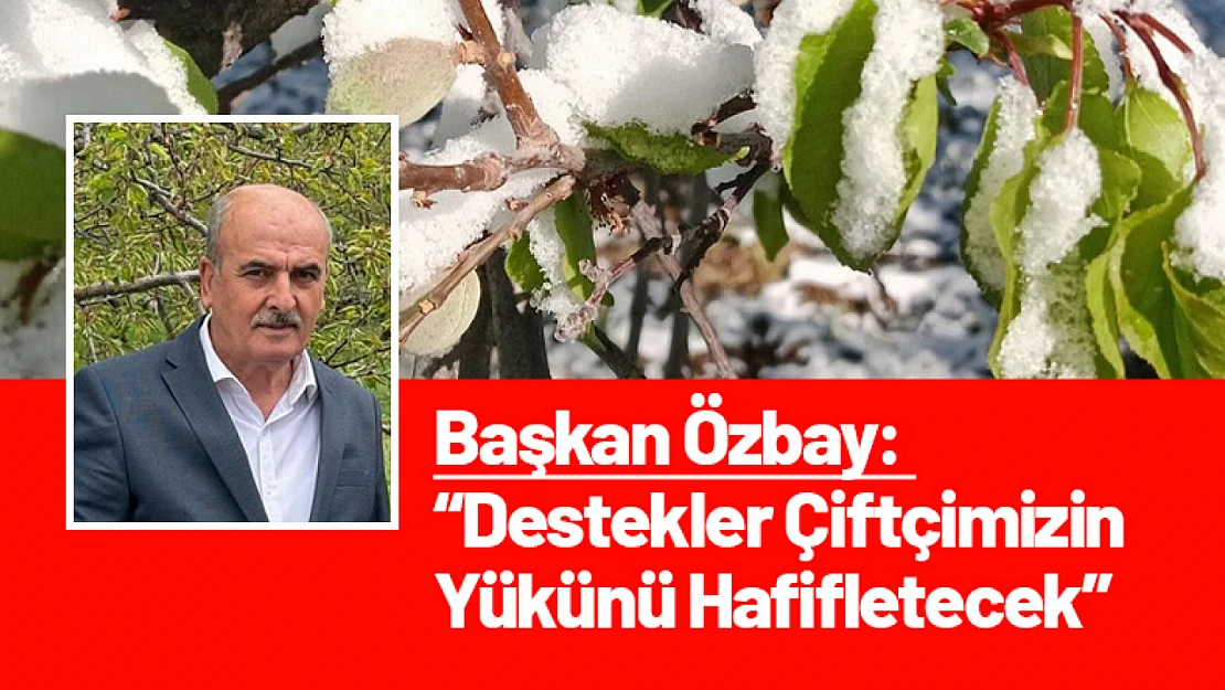 Başkan Özbay: 'Destekler Çiftçimizin Yükünü Hafifletecek'