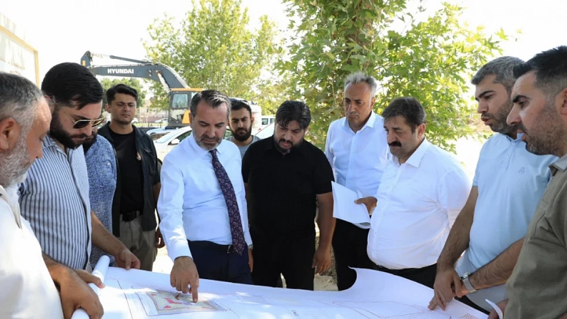 Başkan Şerifoğulları Yatırımları Yerinde İnceliyor