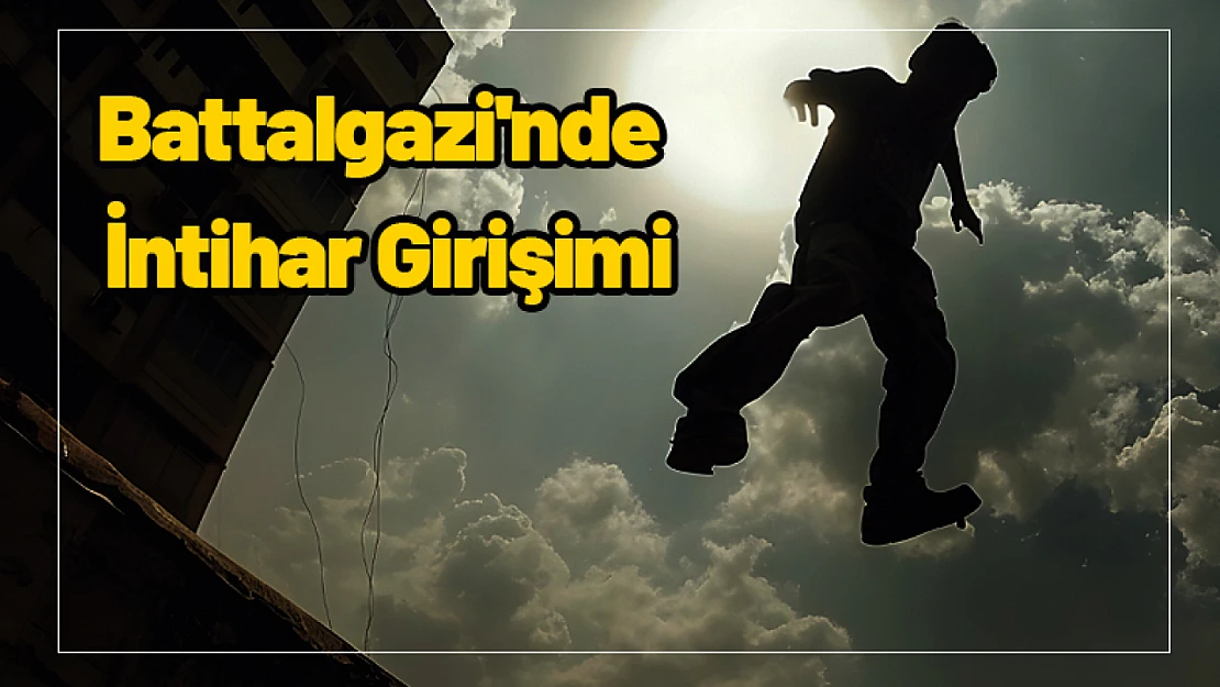 Battalgazi'nde İntihar Girişimi