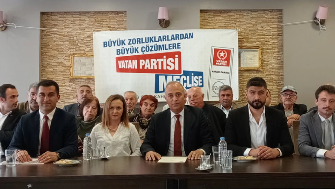 Büyük Zorluklardan Büyük Çözümlere Vatan Partisi Meclise