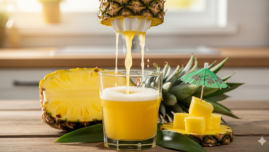 Cilt ve Sindirim İçin Ananas