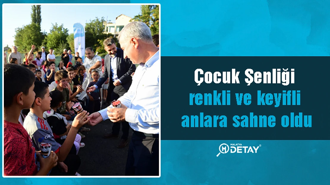 Çocuk Şenliği renkli ve keyifli anlara sahne oldu.