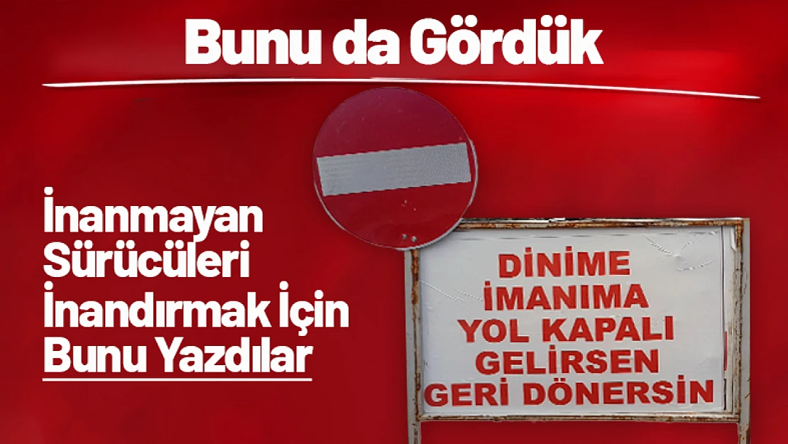 Dinime İmanıma Yol Kapalı!