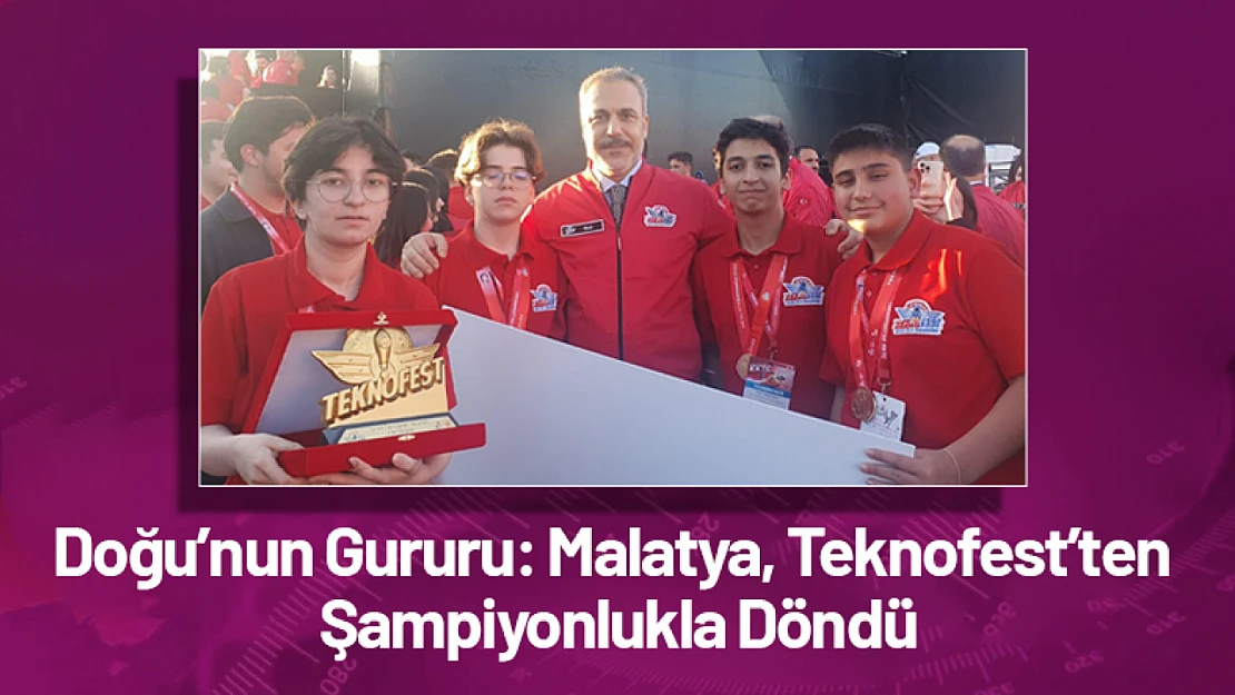Doğu'nun Gururu: Malatya, Teknofest'ten Şampiyonlukla Döndü