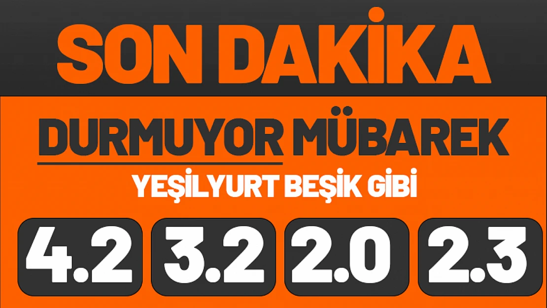 Durmuyor Mübarek 10 Dakikada 4 deprem...