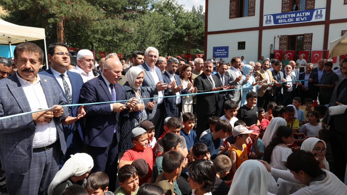 Ebb'nin Yeni Eğitim Yatırımı Hüseyin Altın Bilgi Evi Açıldı