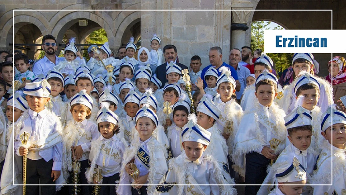 Erzincan Belediyesi 130 çocuk sünnet ettiridi...